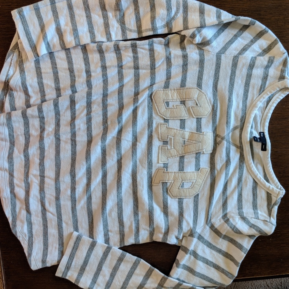 Gap long sleeved thick almost sweater material